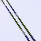 Miyuki Seed Bead Wrap Bracelet - Blue, Green, Gray