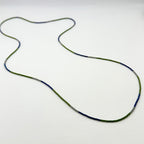 Miyuki Seed Bead Wrap Bracelet - Blue, Green, Gray