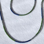 Miyuki Seed Bead Wrap Bracelet - Blue, Green, Gray
