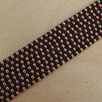 Miyuki Seed Bead Necklace – Black and Copper